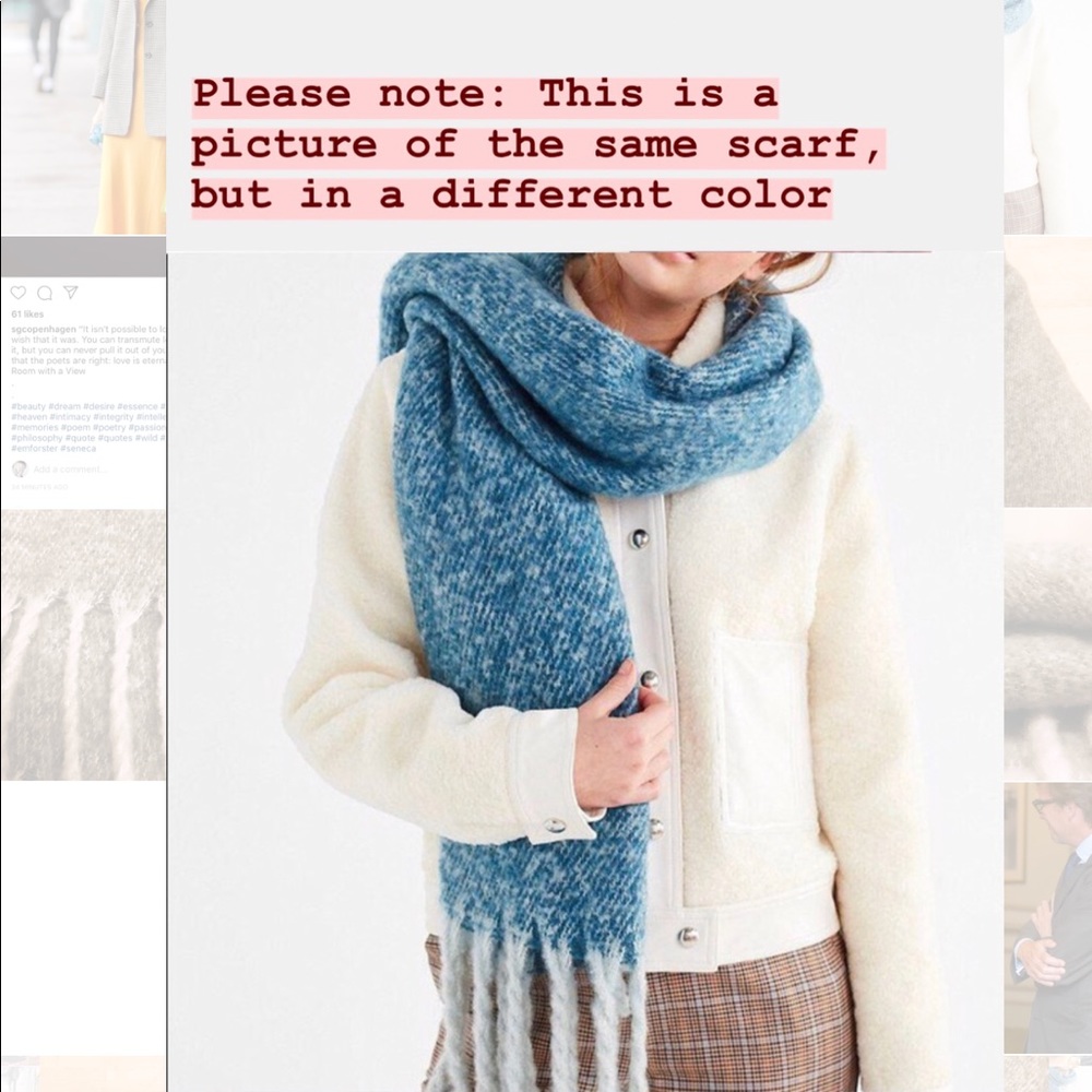 Urban Outfitters Oversized Blanket Scarf